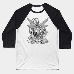 Beelzebub Summoning Baseball T-Shirt